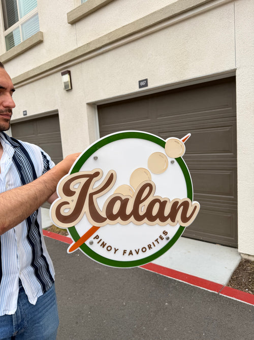 Acrylic Custom Sign (With light)